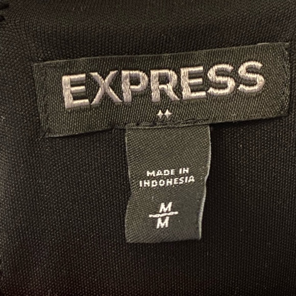 Express. Long Sleeve Black Dress. Size Medium. 🖤 - Picture 6 of 9